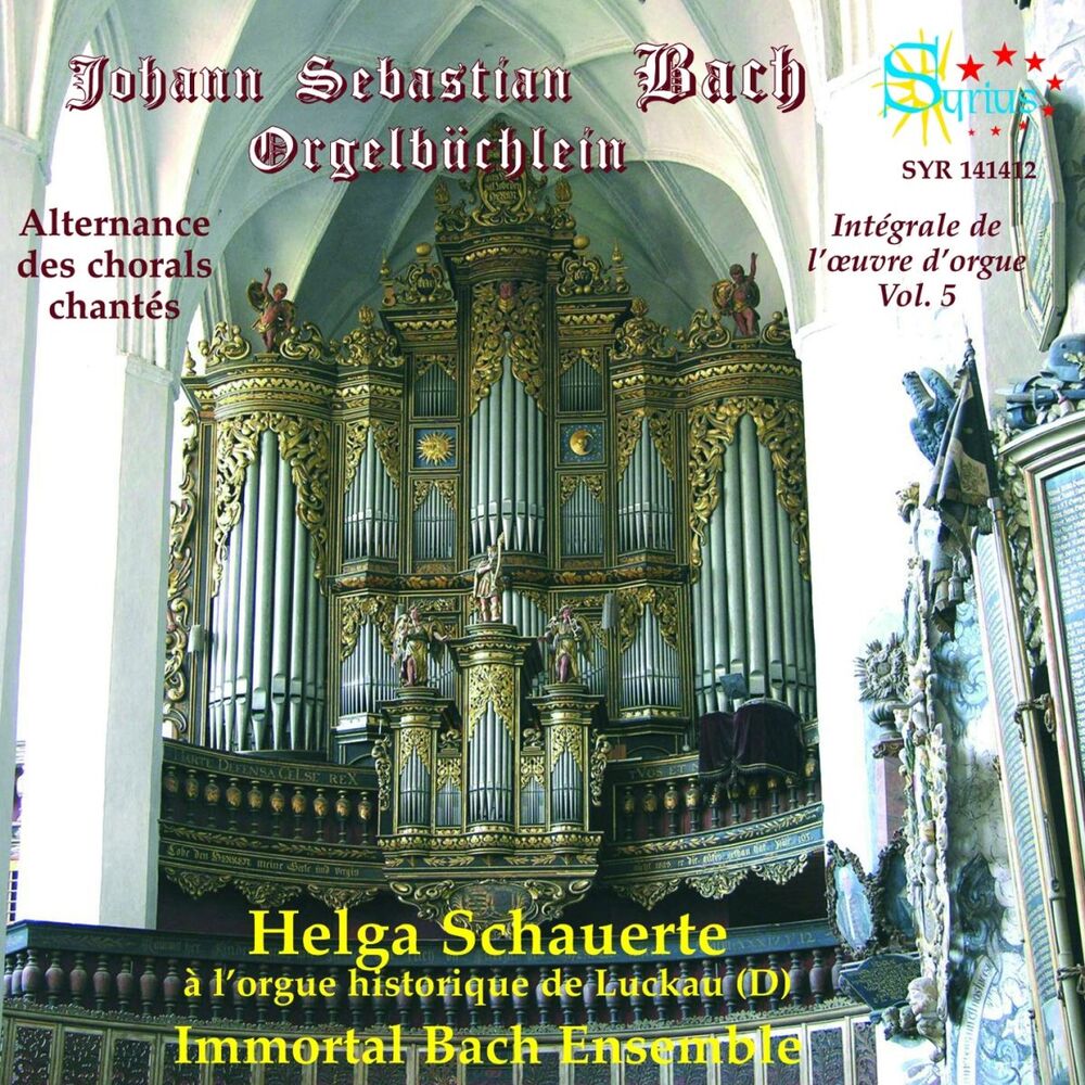 Picture of Bach: Intégrale de l'oeuvre d'orgue, vol. 5 (Orgelbüchlein, Alternance des chorals chantés)