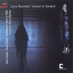 Cover of Ronchetti: Lezioni di tenebra (Reduction from the "Giasone" By Francesco Cavalli, Abridged Version of the Libretto By Giacinto And