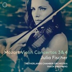 Cover of Mozart: Violin Concertos 3, 4, Adagio & Rondo