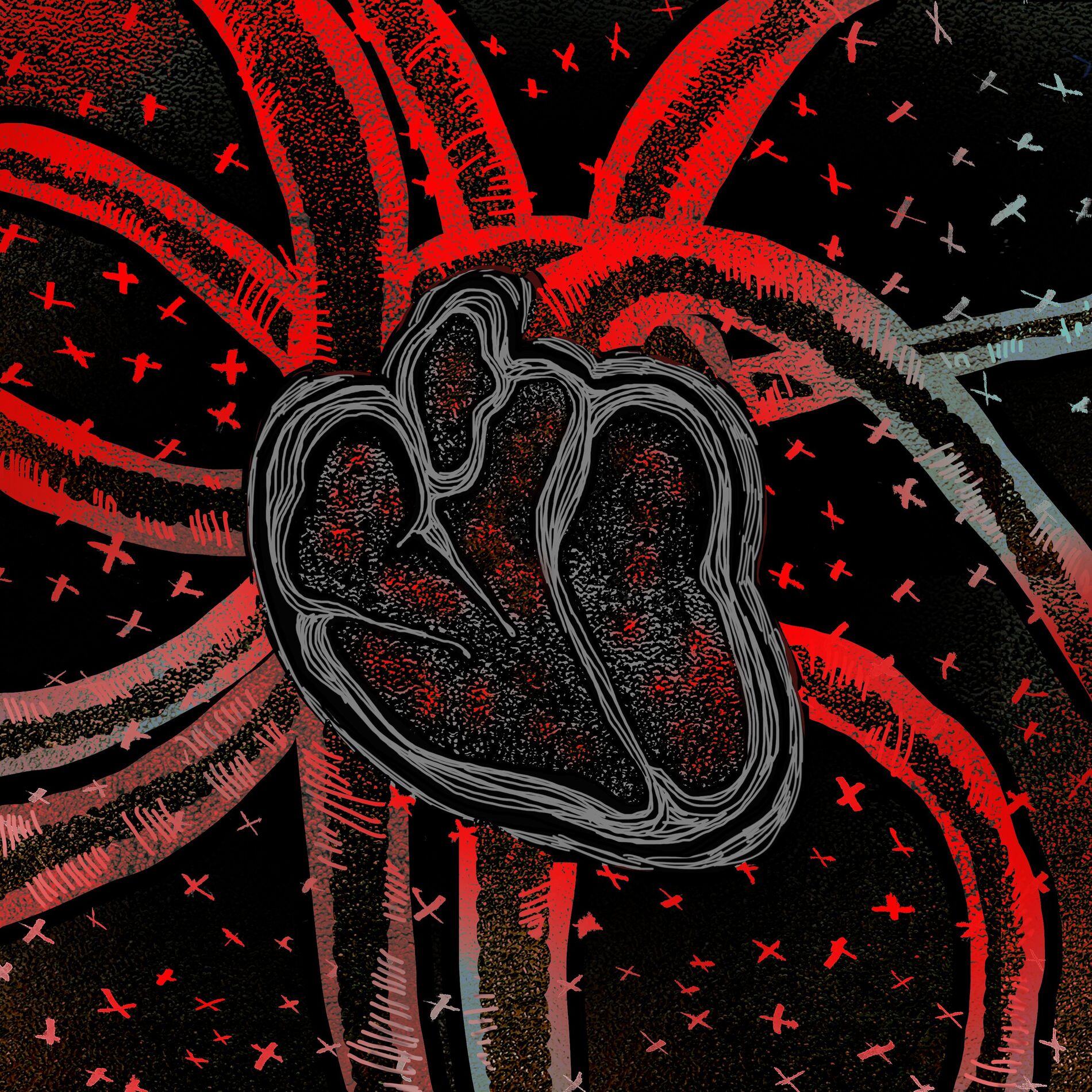 Album cover of чёрное сердце