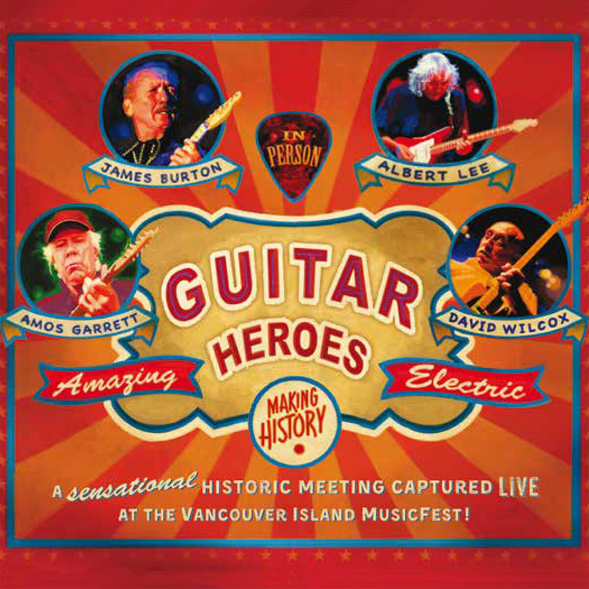 Album cover of Guitar Heroes (Live)