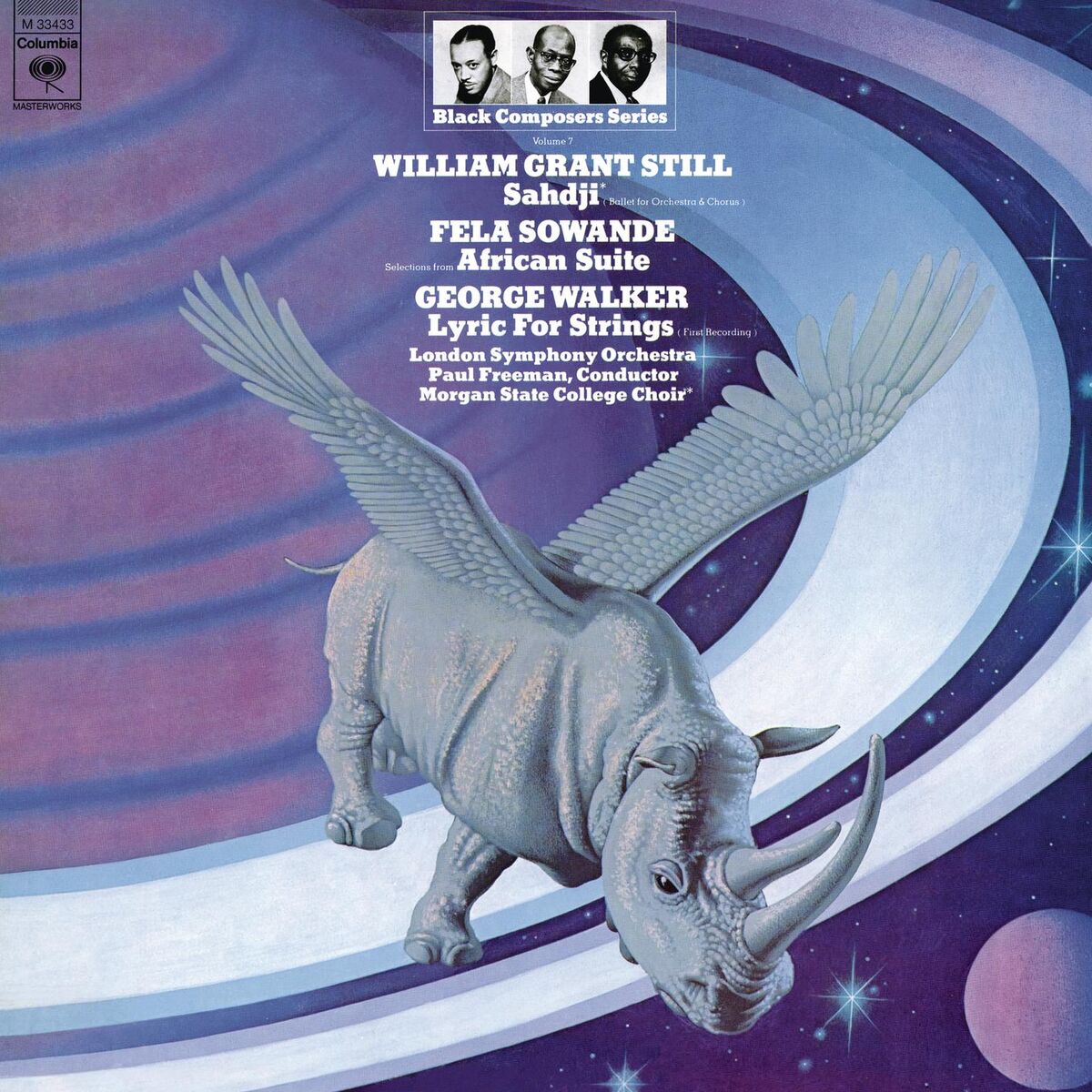 Album cover of Black Composer Series, Vol. 7: William Grant Still, Fela Sowande & George Walker (Remastered)