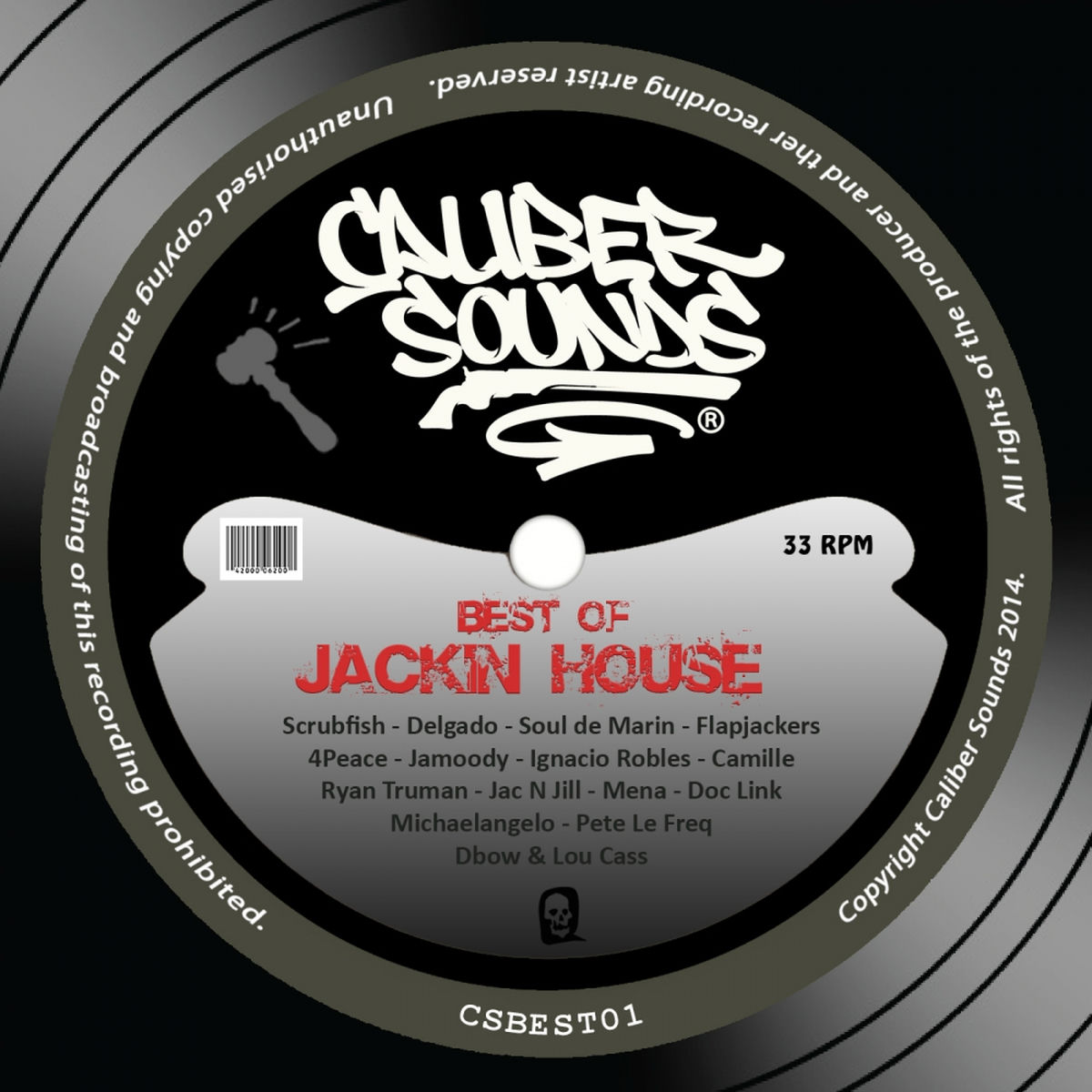 Album cover of Caliber Sounds Best Of Jackin House