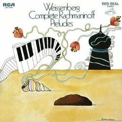 Cover of Weissenberg Plays Complete Rachmaninoff Preludes