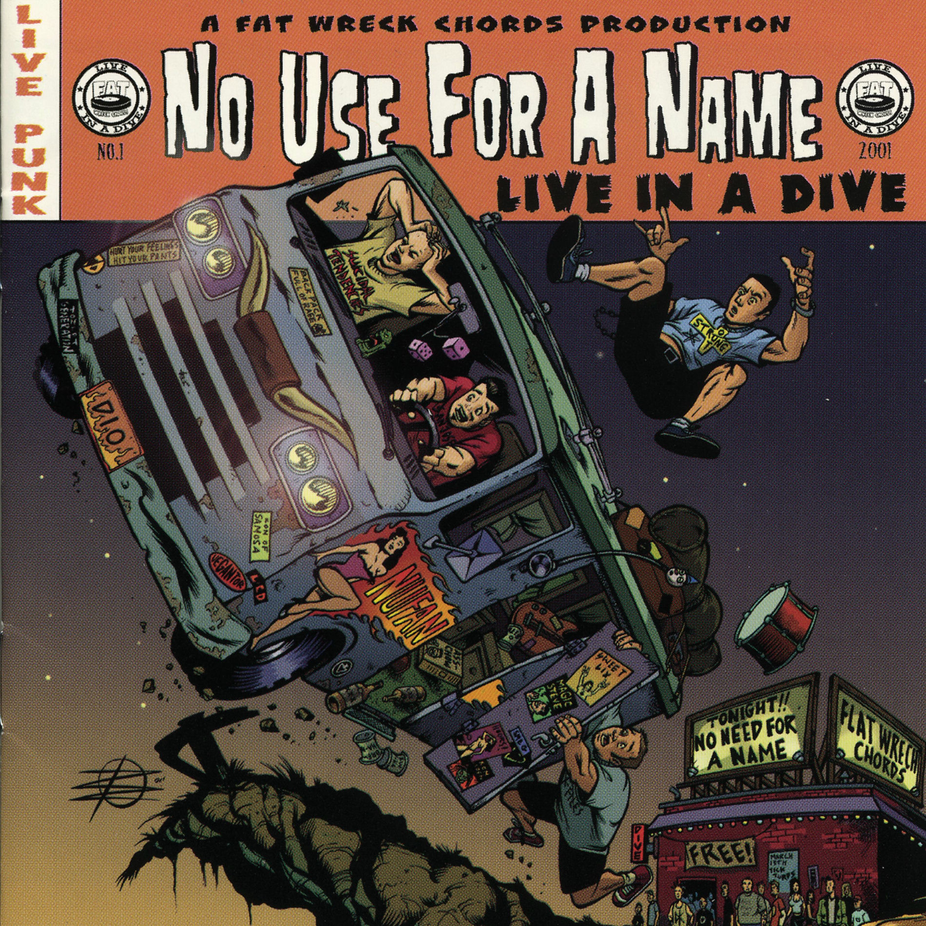 Album cover of Live in a Dive