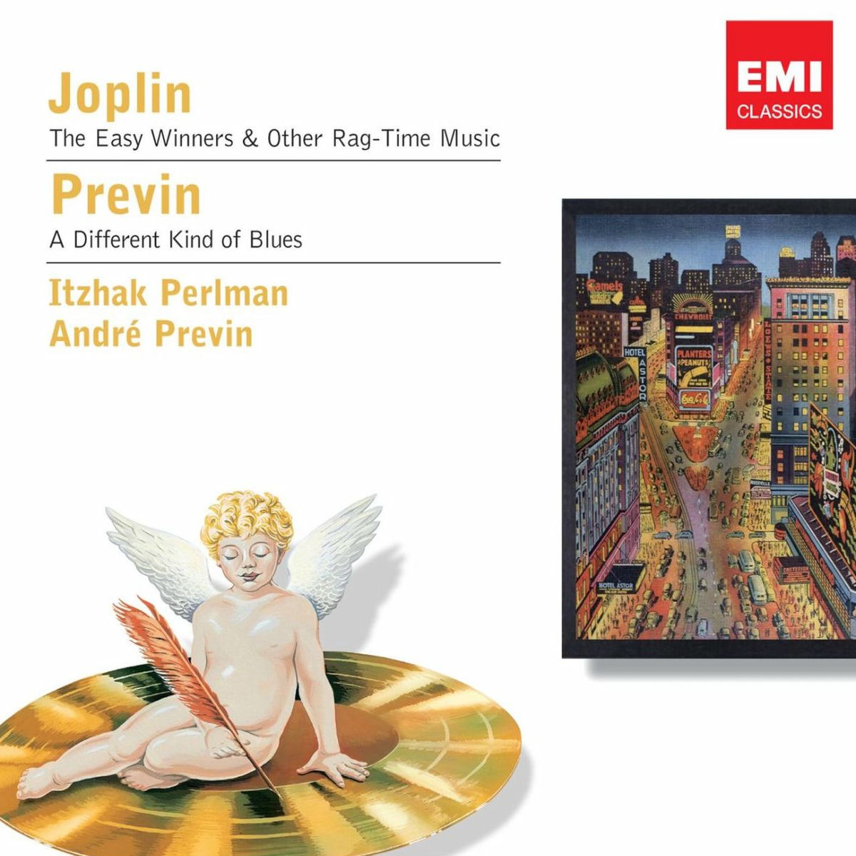 Album cover of Joplin, Previn: Ragtime & Blues