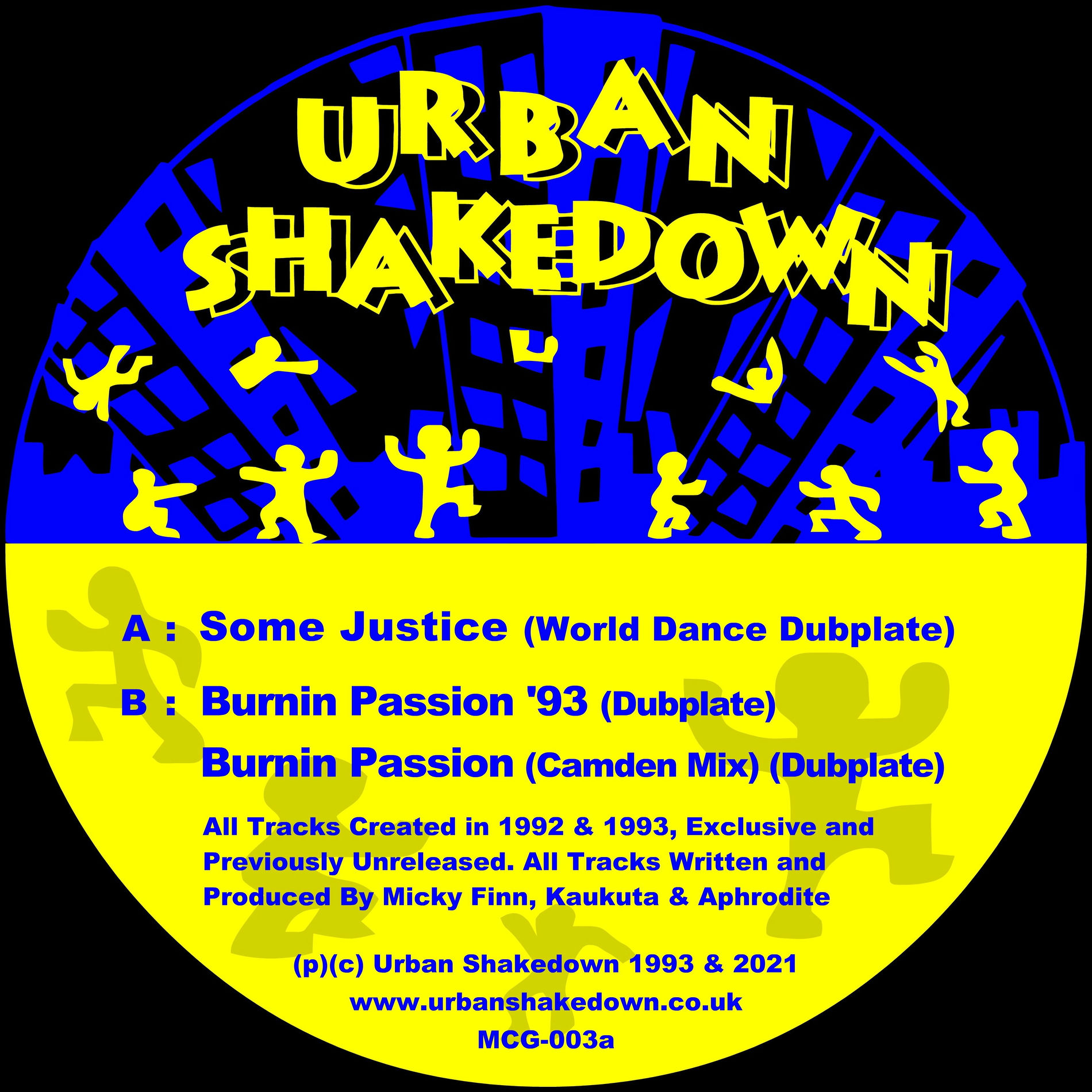 Album cover of Some Justice / Burning Passion / The 1993 Dubplates
