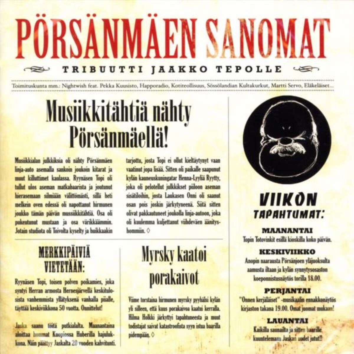 Album cover of Pörsänmäen Sanomat
