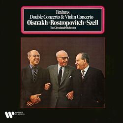 Cover of Brahms: Violin Concerto, Op. 77 & Double Concerto for Violin and Cello, Op. 102 (Remastered 2024)