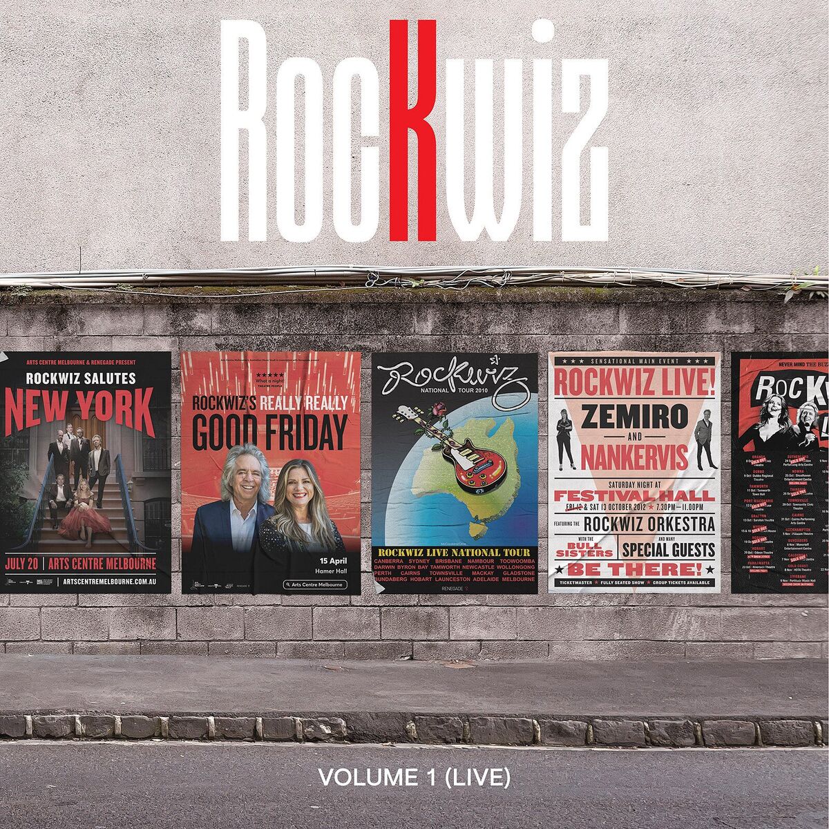 Album cover of RocKwiz, Vol. 1 (Live)