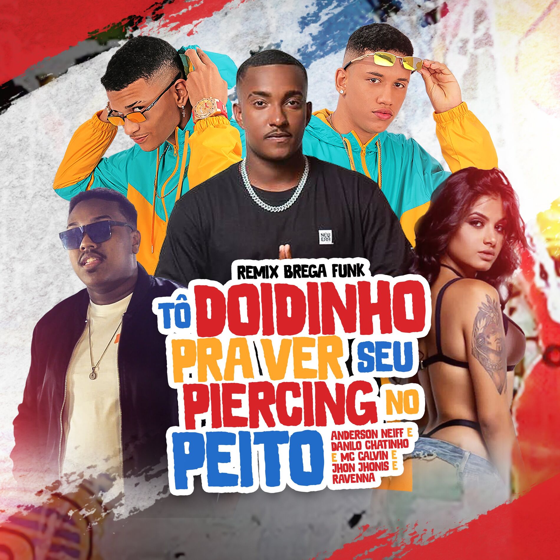 Album cover of Tô Doidinho pra Ver Seu Piercing no Peito (Brega Funk Remix)