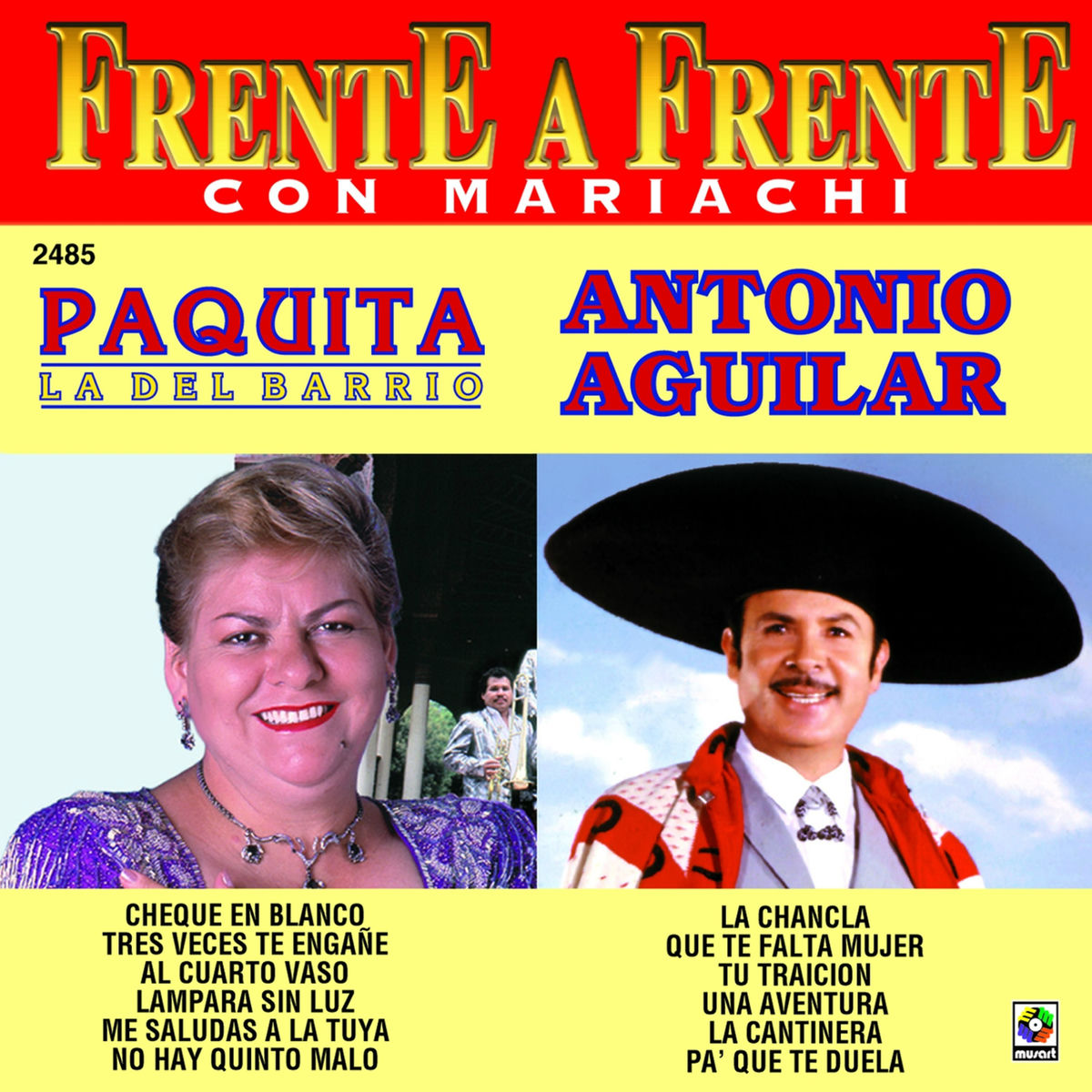 Album cover of Frente A Frente: Con Mariachi