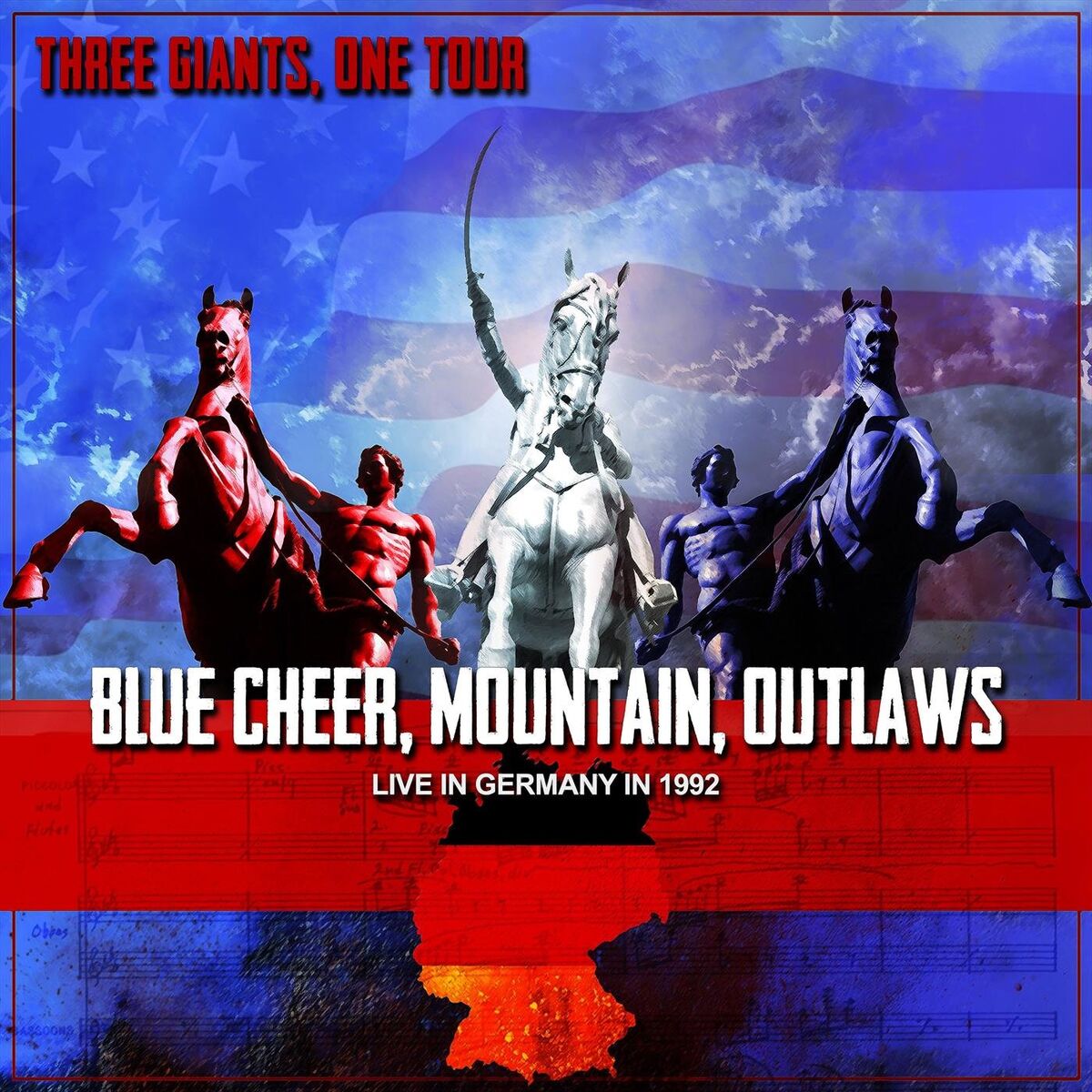 Album cover of Three Giants, One Tour - Live in Germany in 1992 (Live)