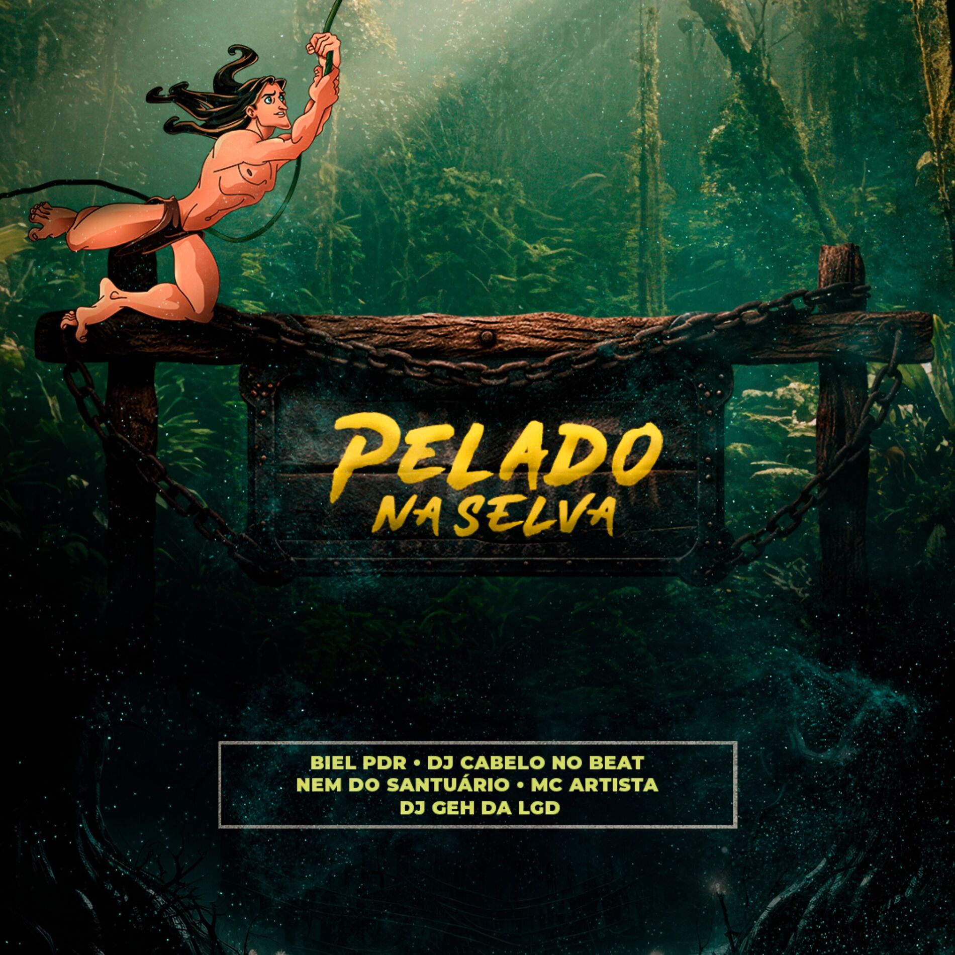 Album cover of PELADO NA SELVA
