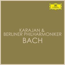 Cover of Karajan & Berliner Philharmoniker - Bach