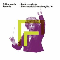 Cover of Shostakovich's Symphony No. 10 in E Minor, Op. 93