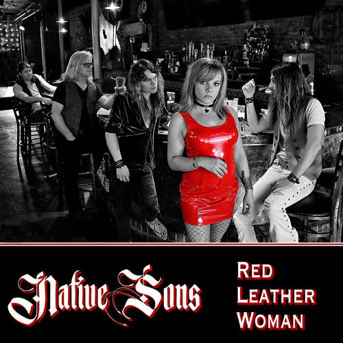 Red Leather Woman artwork