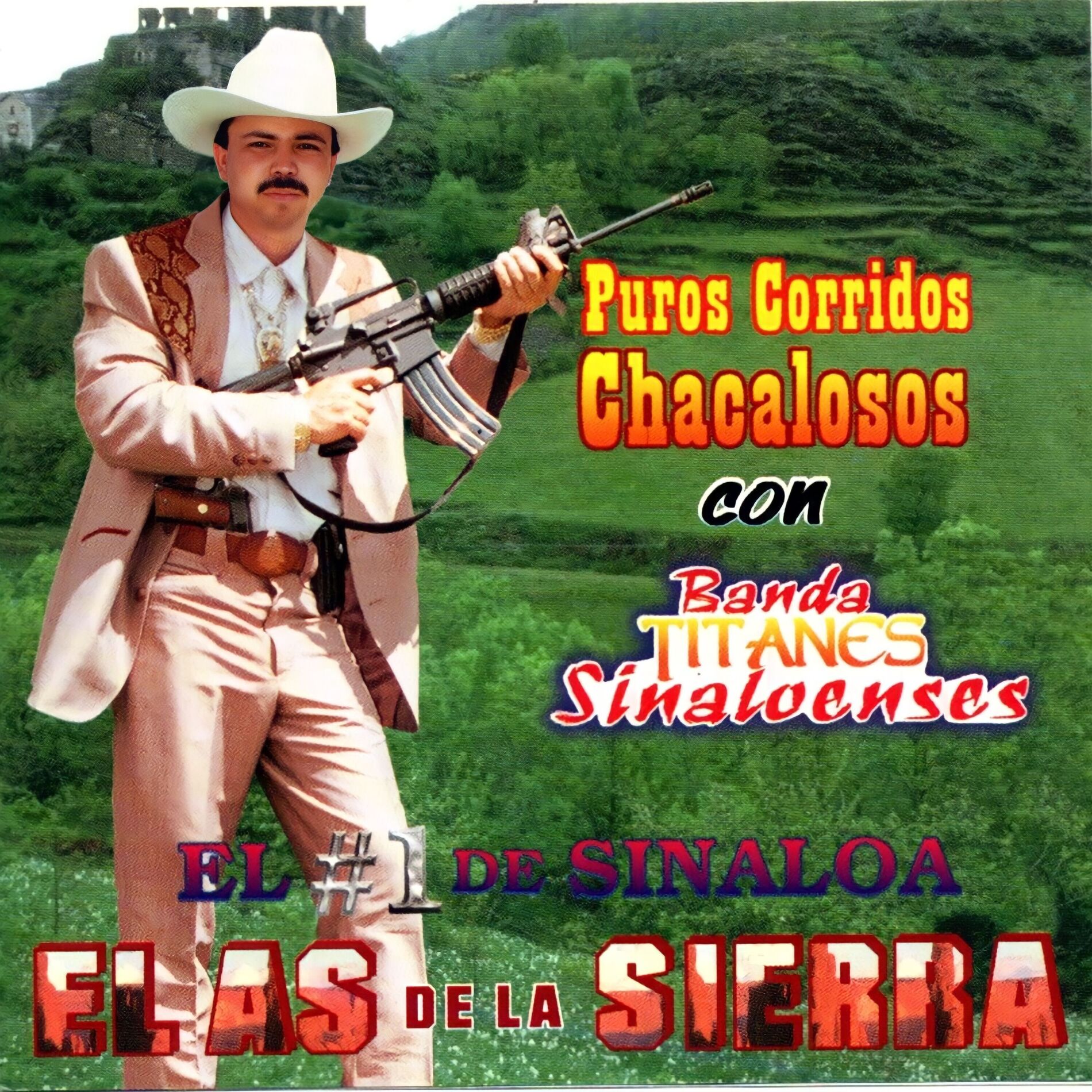 Album cover of Puros Corridos Chacalosos con Banda Titanes Sinaloenses