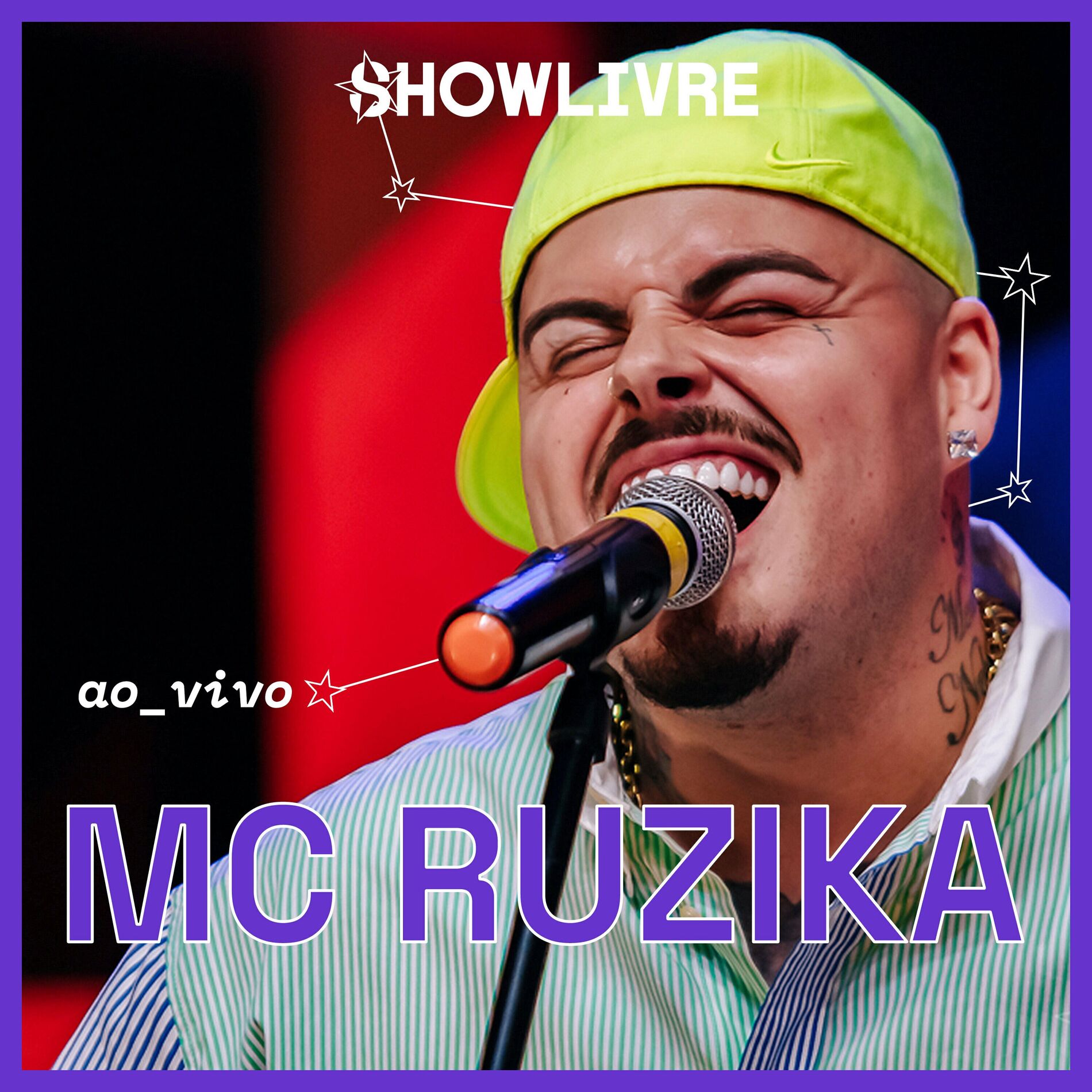 Album cover of Mc Ruzika no Estúdio Showlivre (Ao Vivo)