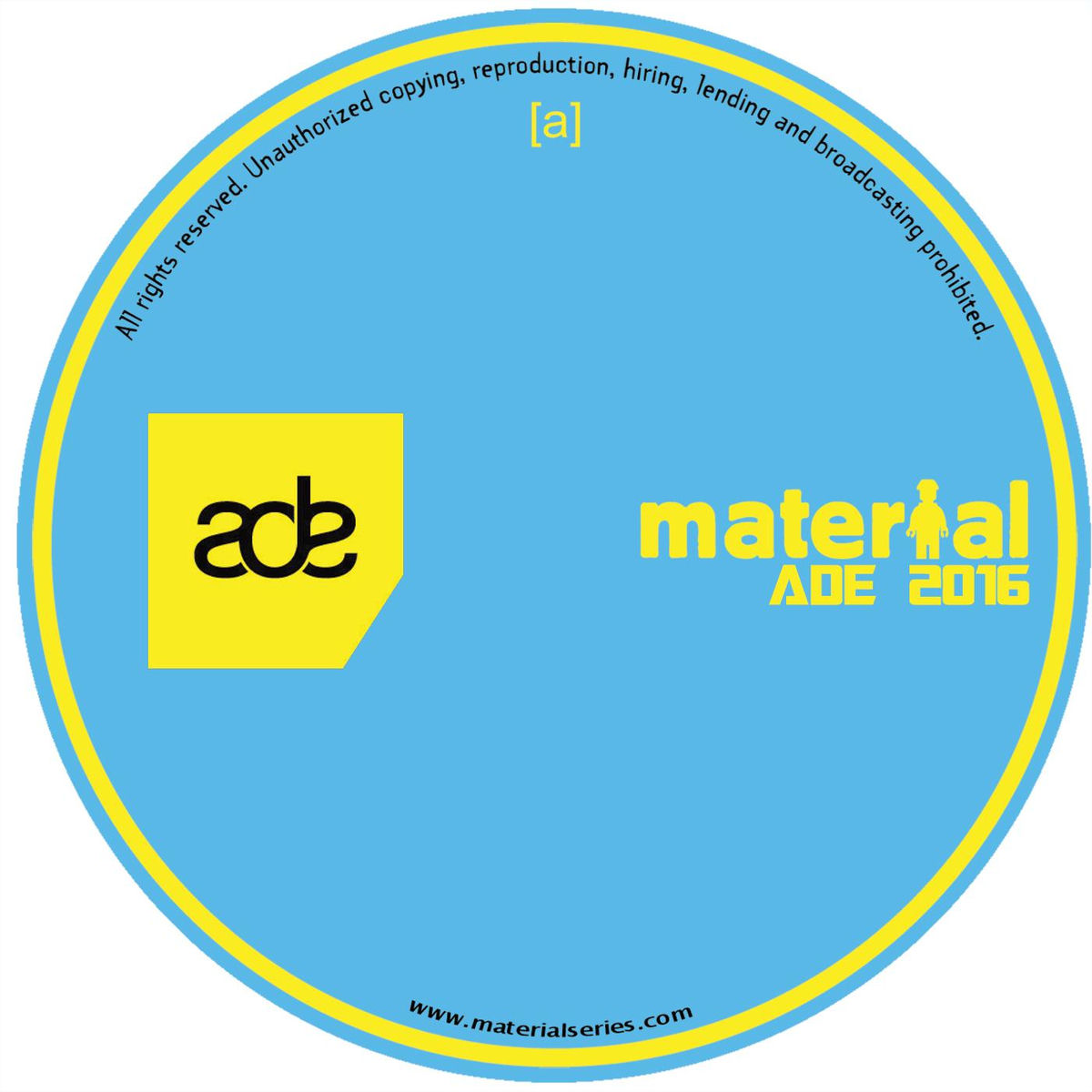 Album cover of Material ADE SAMPLER 2016