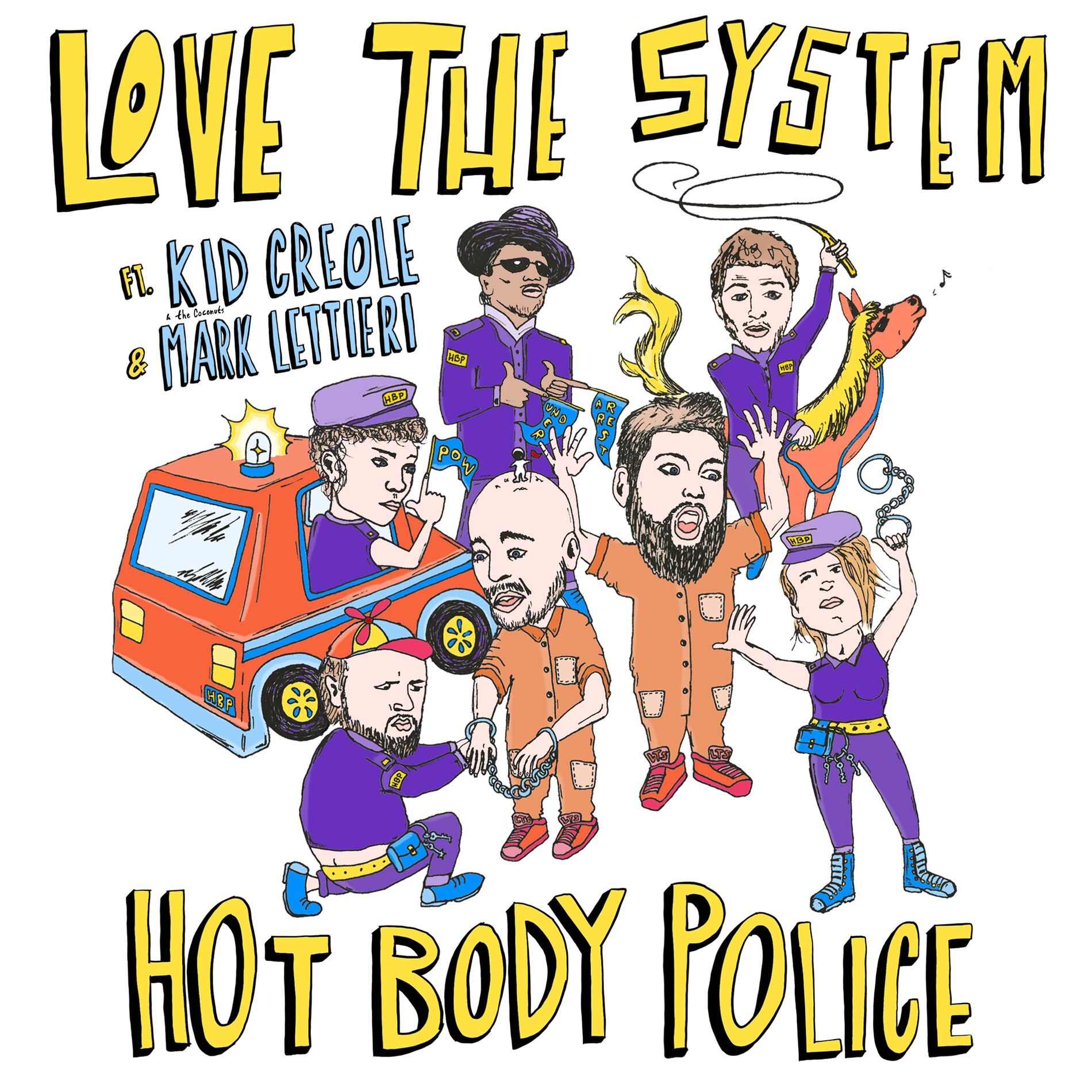 Album cover of Hot Body Police (feat. Kid Creole and the Coconuts & Mark Lettieri)