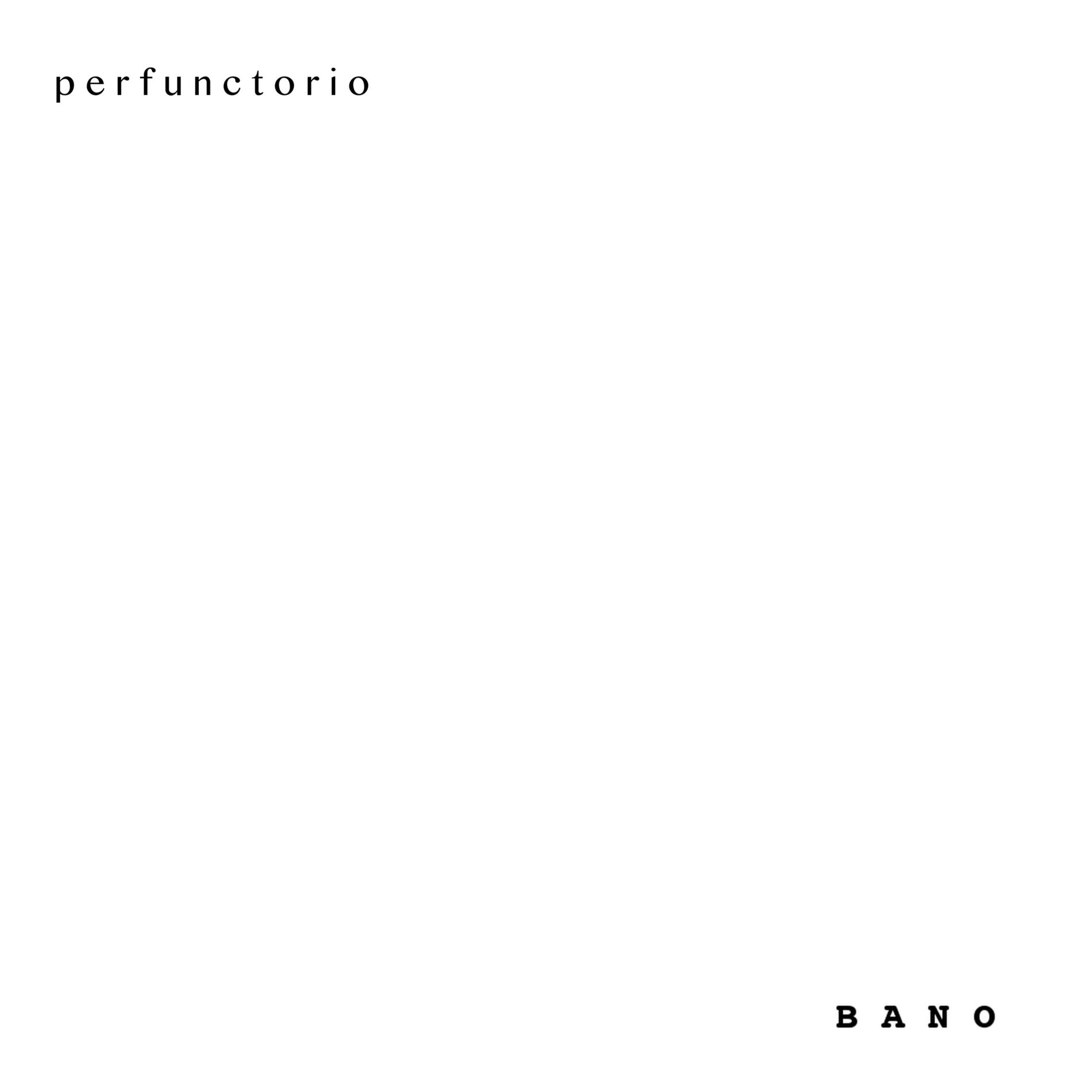 Album cover of Perfunctorio