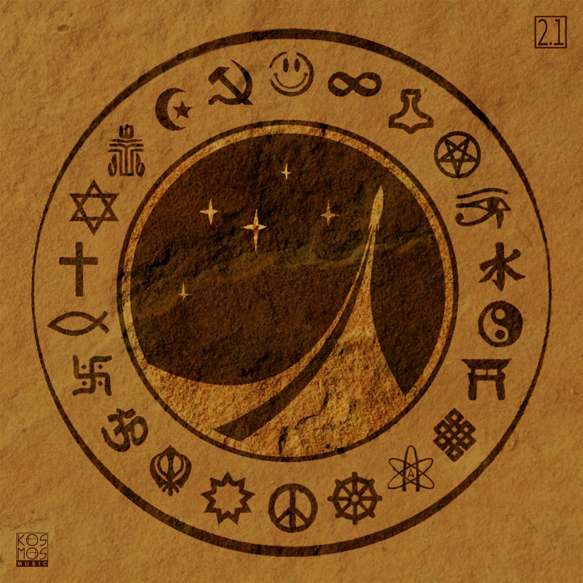 Album cover of V/A Kosmological Conspiracy LP 2.1