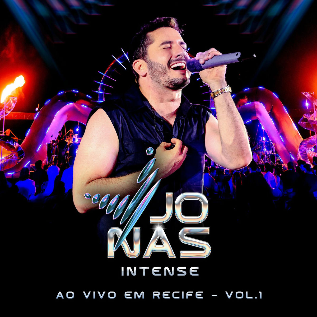 Album cover of Intense, Ao Vivo em Recife, Vol 1