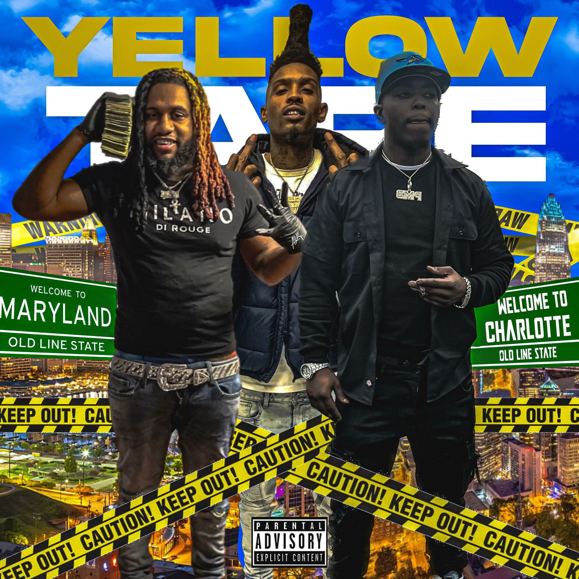 Album cover of Yellow Tape (feat. JusWaveyTrapBaby & Rich Dunk)
