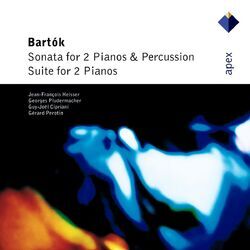 Cover of Bartók: Sonata for two Pianos and Percussions & Suite for two Pianos