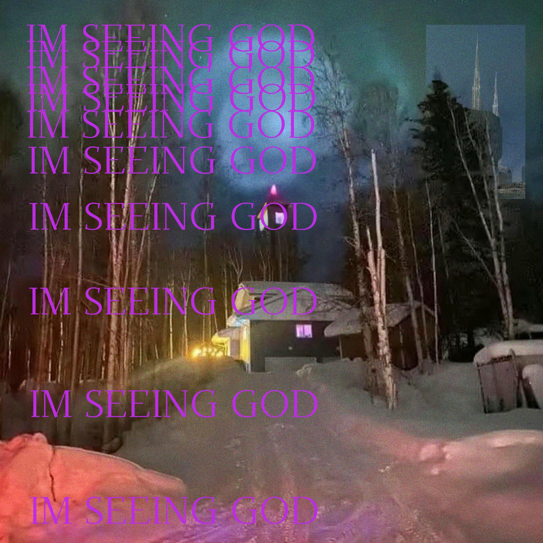 Album cover of IM SEEING GOD (feat. Peter Griffin, Mordecai, Sheldon J. Plankton & Eric Cartman) (feat. Peter Griffin, Mordecai, Sheldon J. Plank