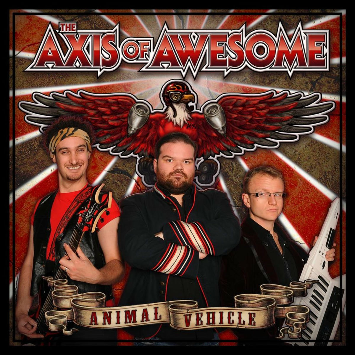 Album cover of The Glorious Epic of Three Men who are Awesome