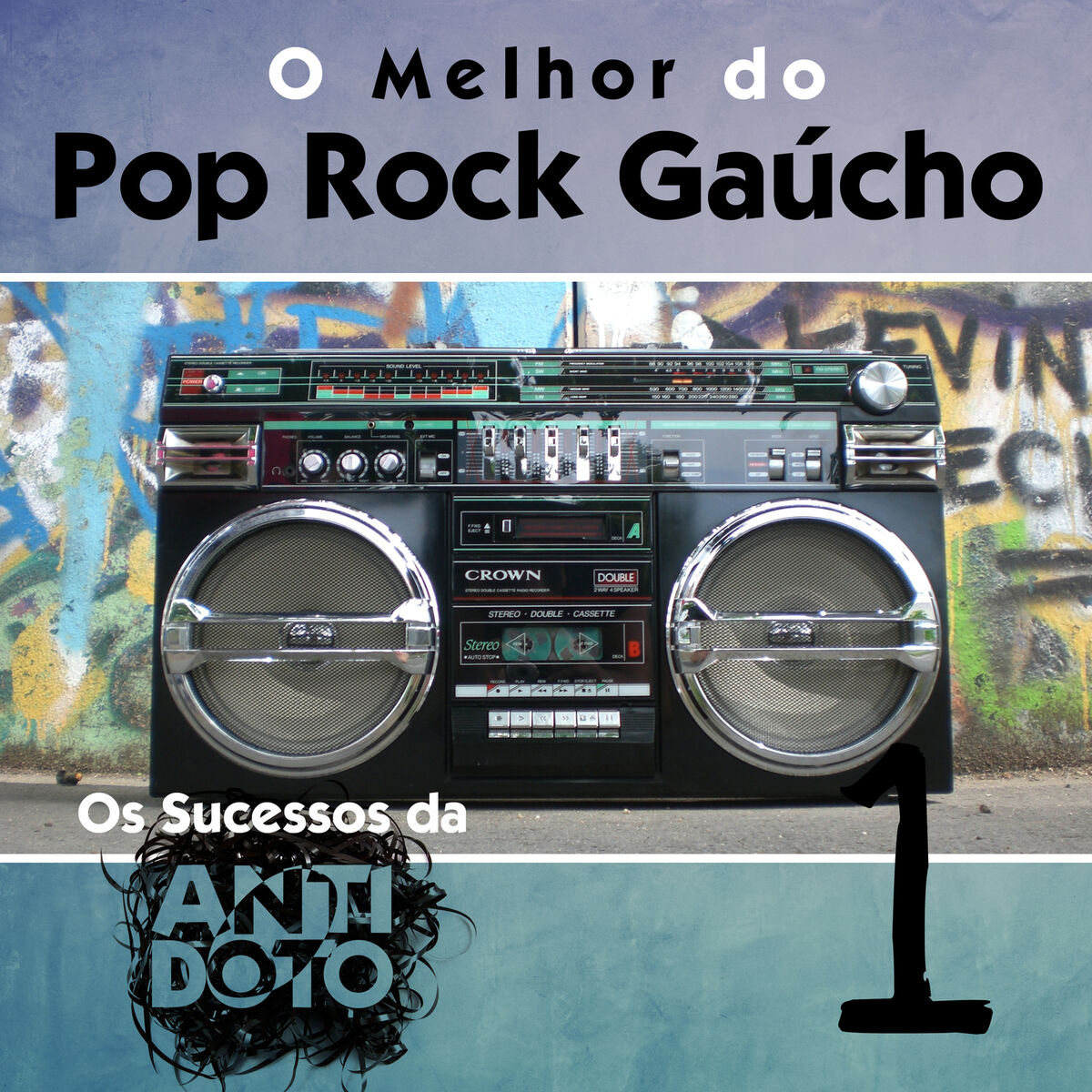 Album cover of O Melhor do Pop Rock Gaúcho - Os Sucessos da Antídoto, Vol. 1