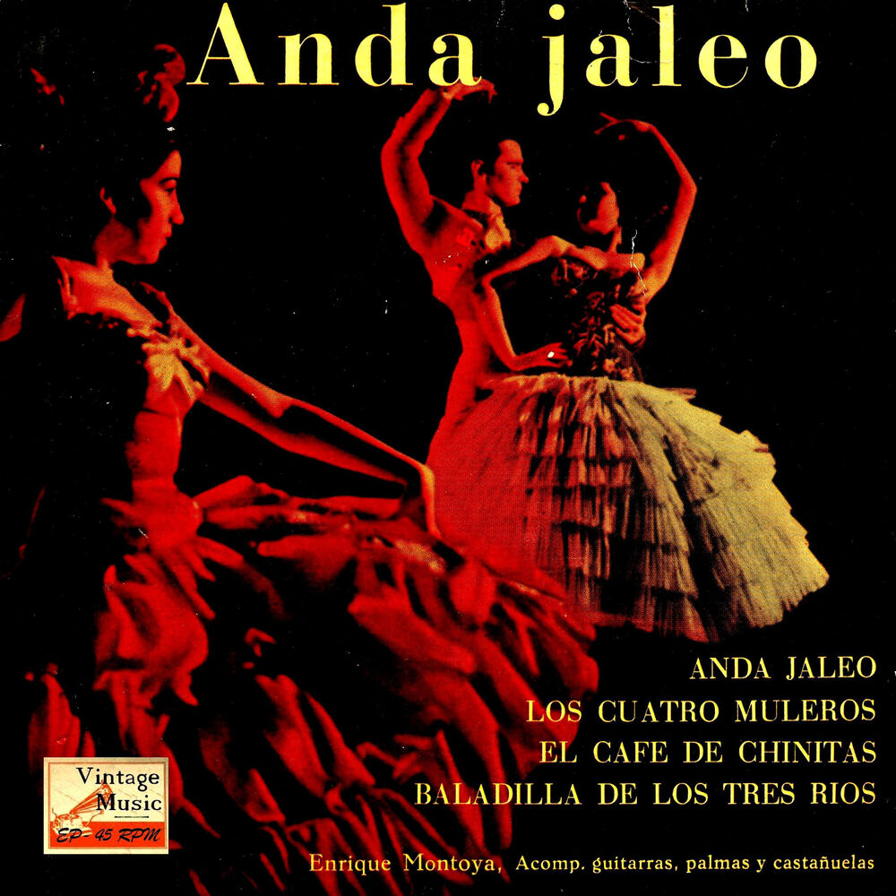 Picture of Vintage Flamenco Rumba Nº 8 - EPs Collectors "Anda Jaleo", García Lorca "Flamenco" (Gipsy)