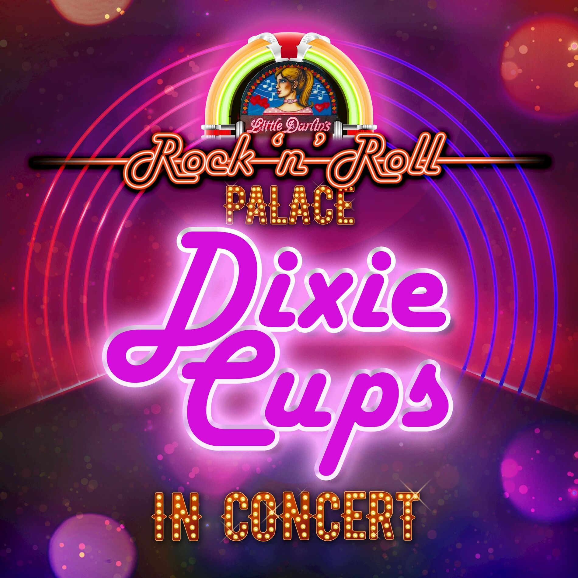 Album cover of Dixie Cups - In Concert at Little Darlin's Rock 'n' Roll Palace (Live)