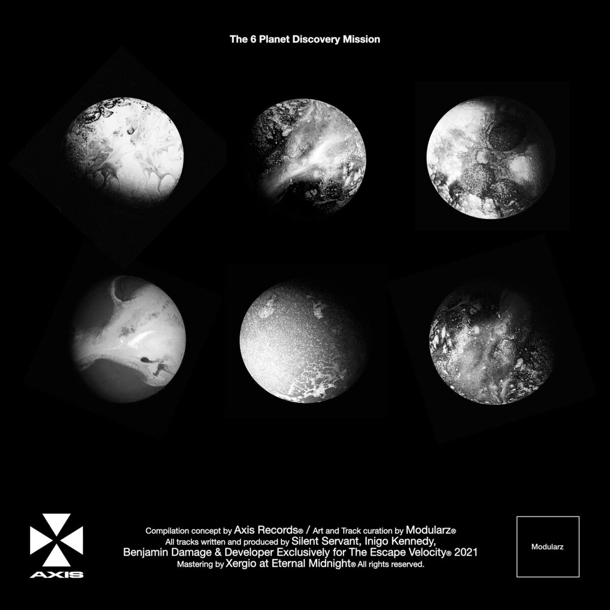 Album cover of Modularz Compilation - The 6 Planets Discovery Mission