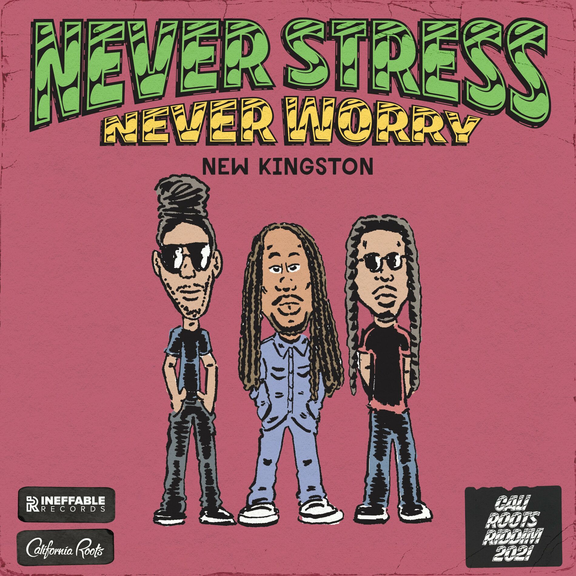 Album cover of Never Stress, Never Worry