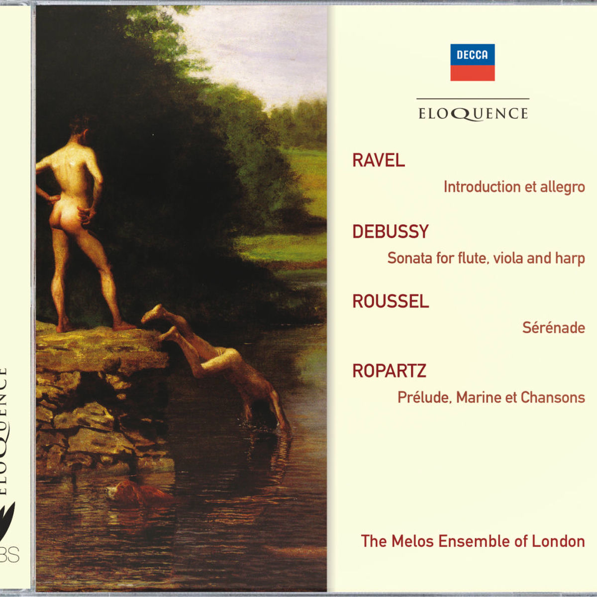 Album cover of Ravel: Introduction & Allegro; Debussy: Sonata For Flute, Viola & Harp