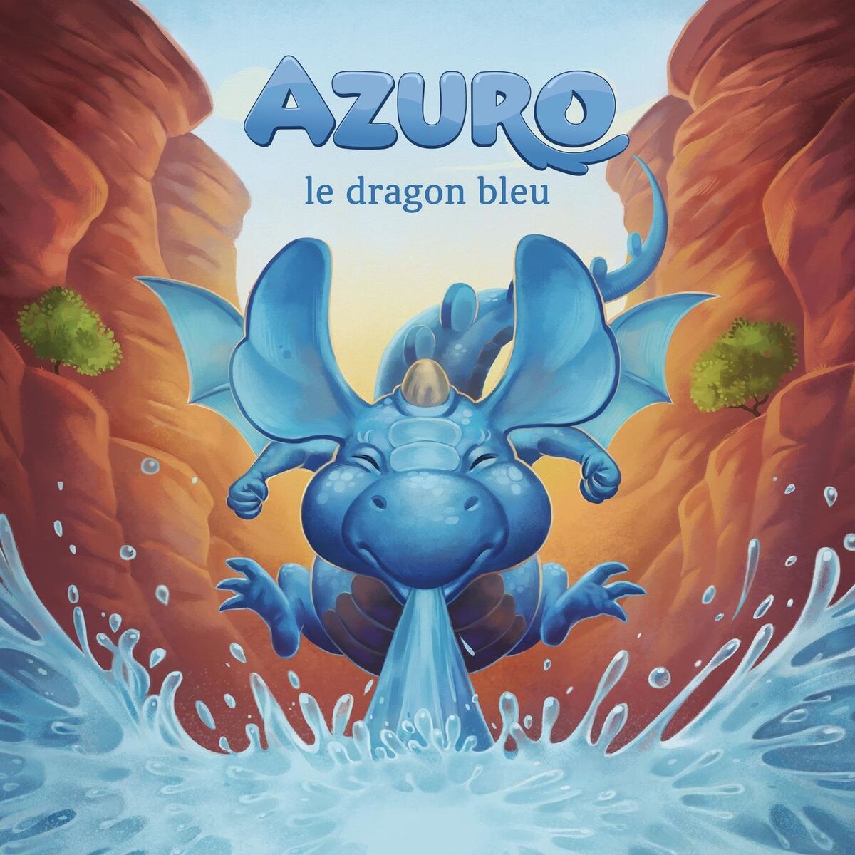 Album cover of Azuro le dragon bleu, Pt. 1 : La naissance d'un étrange dragonneau