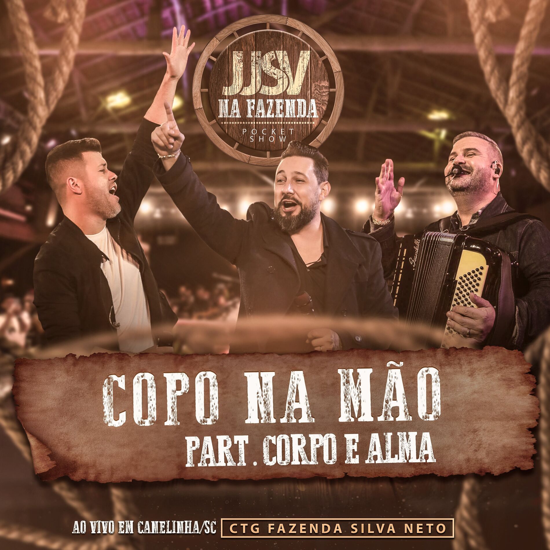 Album cover of Copo na Mão (Ao Vivo em Canelinha/SC)