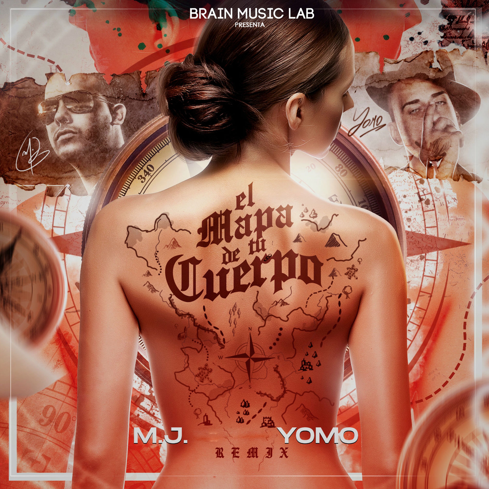 Album cover of El Mapa de Tu Cuerpo (Remix)