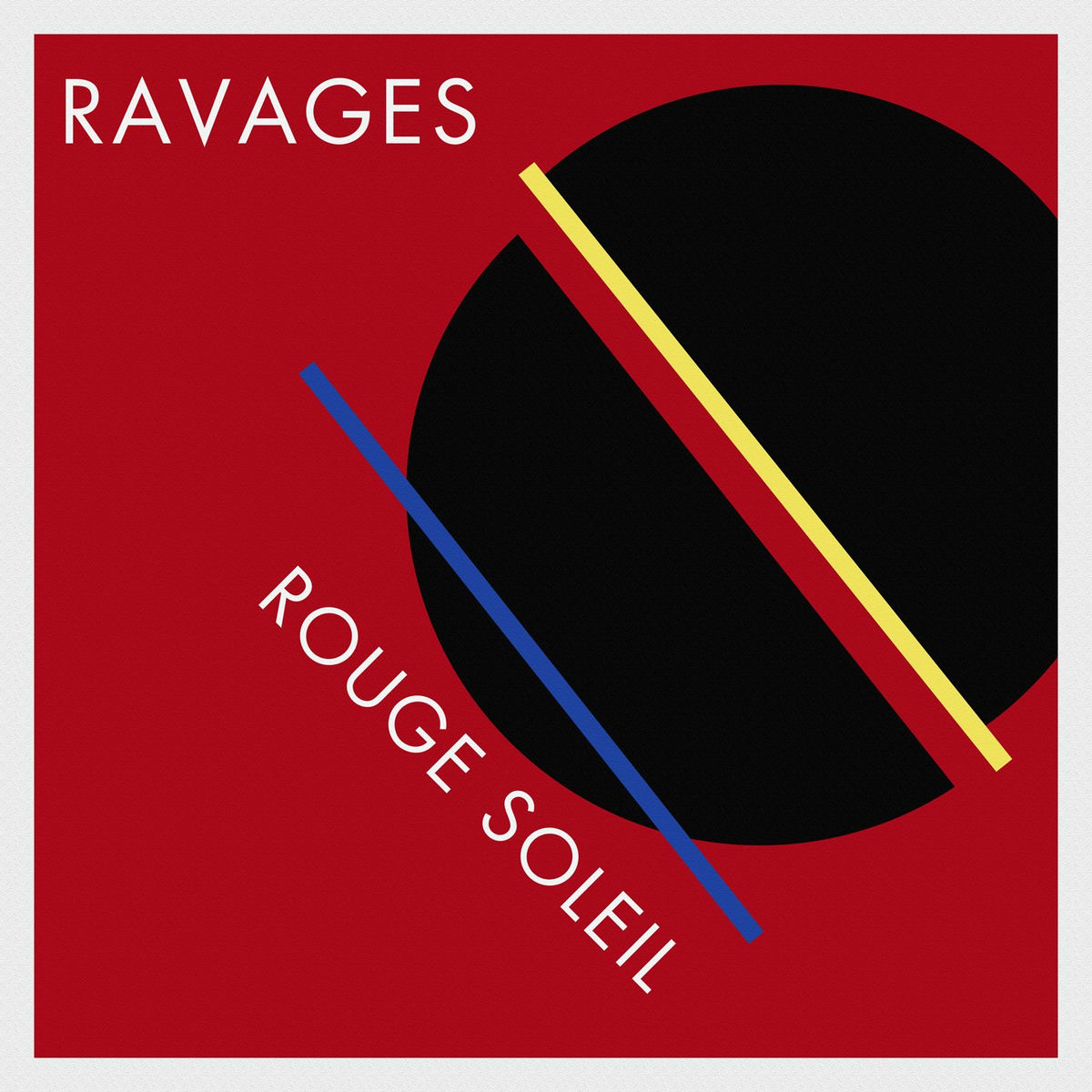 Album cover of Rouge soleil