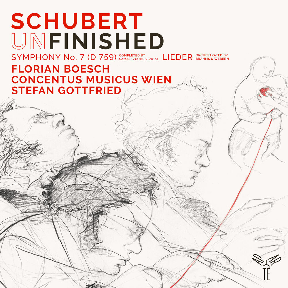 Picture of Schubert: Symphony No. 7 in B-Flat Major, D. 759 "Unfinished", Lieder (Orchestrated by Webern, Brahms) (Bonus Track Version)