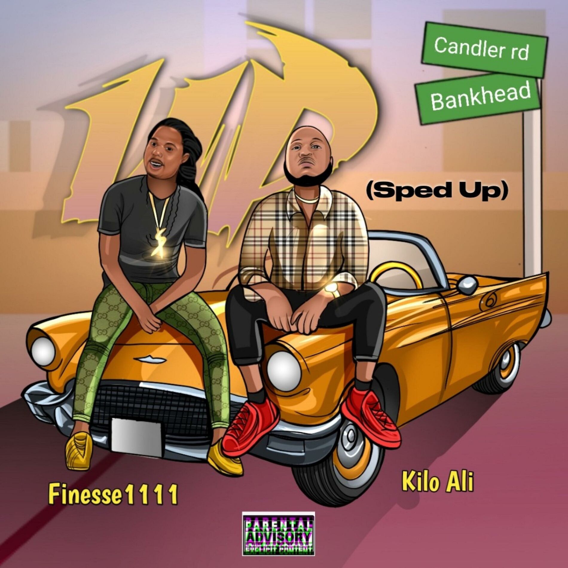 Album cover of Up (feat. Kilo Ali) [Sped Up Version]