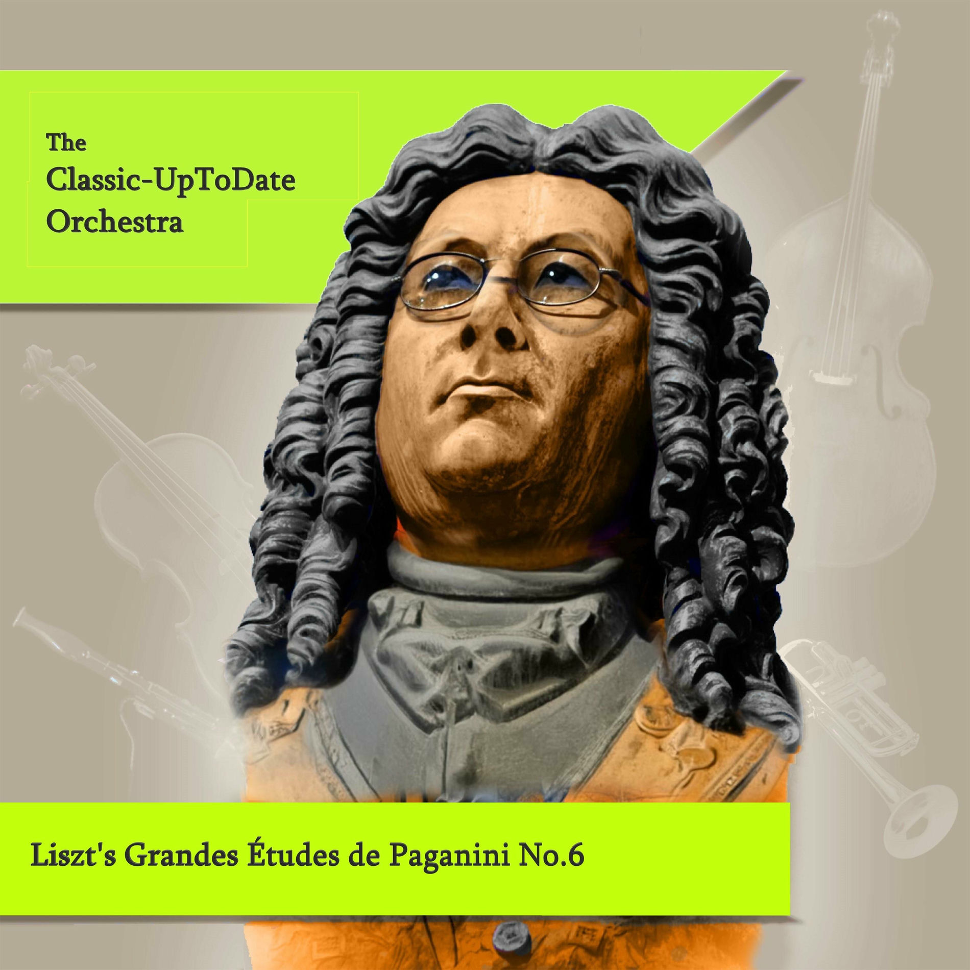 Album cover of Liszt's Grandes Études de Paganini No.6