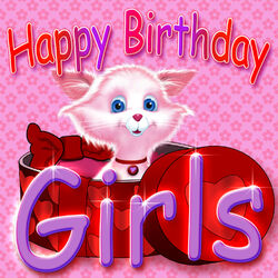 Cover of Happy Birthday - Girls