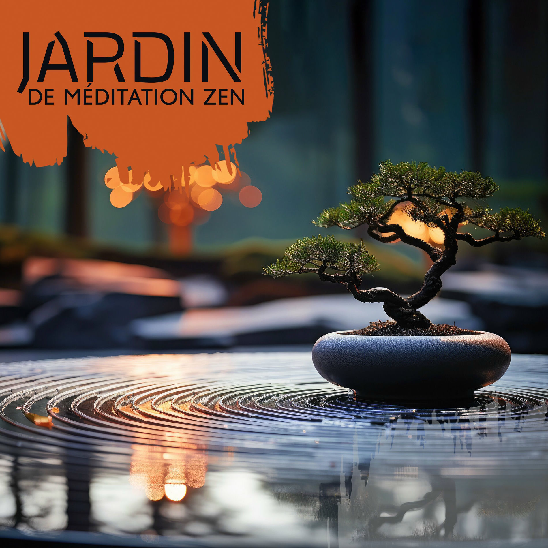 Album cover of Jardin de méditation zen: Flux calme d'énergie positive, Méditation avec Mère Gaïa