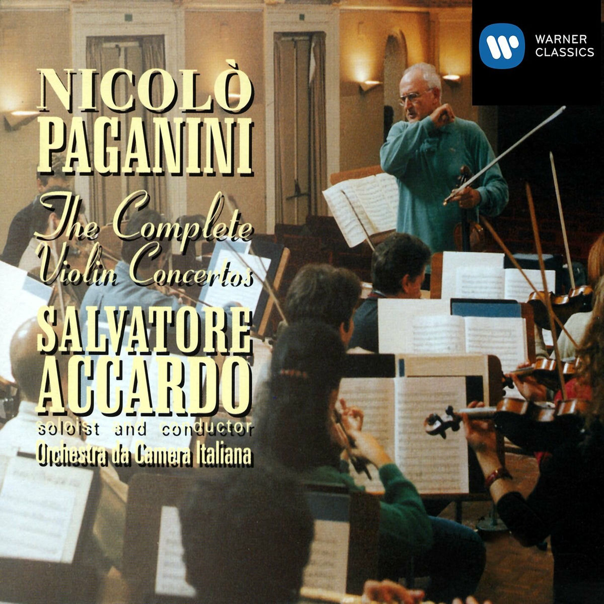 Album cover of Niccolò Paganini: The Complete Violin Concertos