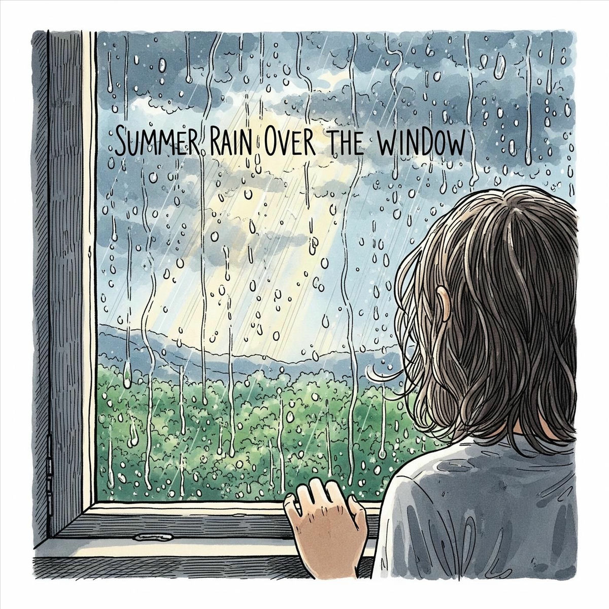 Album cover of Summer Rain over the Window (Live)