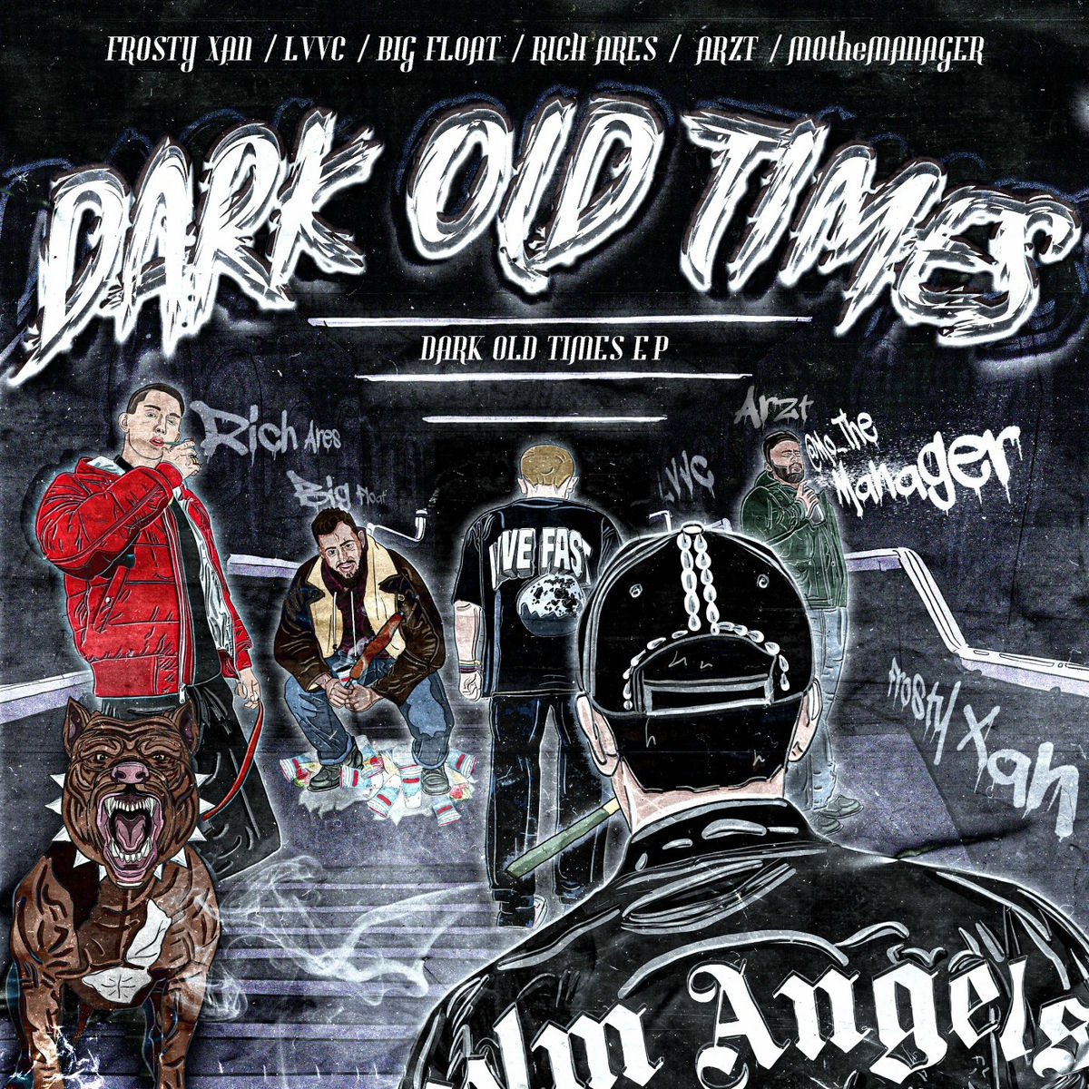 Album cover of Dark Old Times